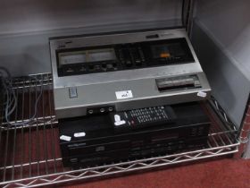 Eclipse CD101 mk2 CD Player, with remote, JVC KD-720 cassette deck, (both untested).