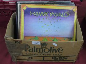 Hawkwind L.P's, thirteen to include Hawkwind (Liberty LBS 83348, 1970) In Search Of Space (UA