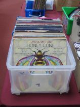 Sixty L.P's and a Few 12" Singles, including many Soul releases, such as, Honey Cone - Take Me