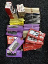 OO gauge wagon kits, boxed, seemingly complete, unchecked, from Slaters, a.b.s., etc. approx. 40