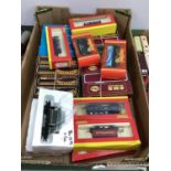 OO gauge rolling stock by Hornby, Airfix, GMR etc, boxed, approx. 25