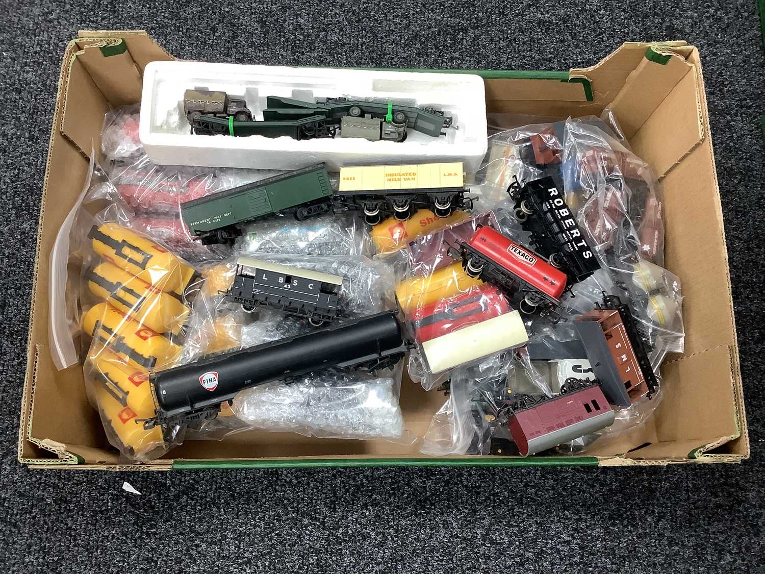 A Quantity of Outline British "OO" Gauge Rolling Stock, playworn, unboxed.