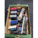O gauge rolling stock and bogey coaches based on Hornby, all restored/ neverwazza. Approx. 20