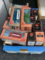 1;76 scale EFE buses, boxed, various liveries, approx. 30