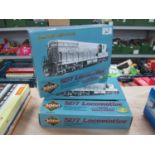 Two Proto 2000 Series HO Scale Outline American SD7 Locomotives, untested, boxed.