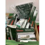 Kato N gauge track and lineside accessories some boxed, playworn, approx. 20 plus