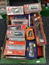 Approximately Thirty Five Outline British "OO" Gauge Rolling Stock Items by assorted makers, boxed.