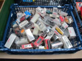 A quantity of HO Scale plastic lineside vehicles by Wiking, Herpa and other, mostly in original