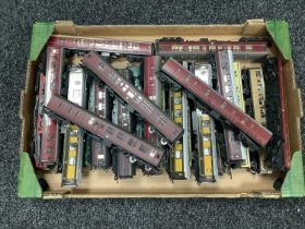 Approximately Twenty Four Outline British "OO" Gauge Coaches, assorted liveries, all unboxed,