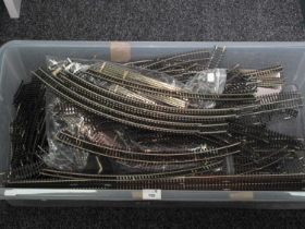 A Quantity of OO Gauge Track Sections. Mostly by Hornby (China) including Curves, Straights.