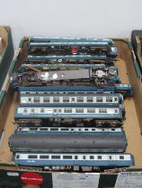 Approximately Thirty OO Gauge Outline British Coaches by Hornby and other, playworn.