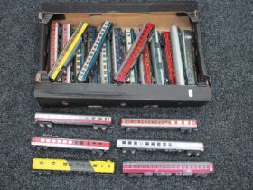 Approximately Twenty HO Gauge Outline Continental Coaches mostly by Lima, Roco, playworn.