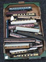 Approximately Thirty OO Gauge Outline British Coaches by Hornby, Lima and other, playworn.