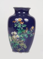 19TH-CENTURY JAPANESE ENAMELLED VASE