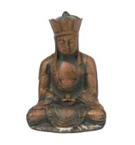 CHINESE QING BRONZE BUDDHA