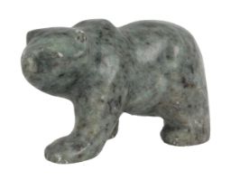 INUIT STONE CARVING OF A BEAR