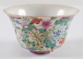 CHINESE QING MILLFIORI BOWL