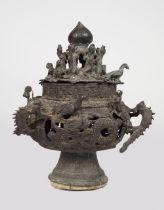 CHINESE ARCHAIC BRONZE CENSER