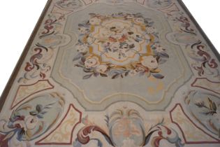 LARGE AUBUSSON CARPET