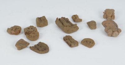 COLLECTION EARLY INDIAN ARCHAELOGICAL FRAGMENTS