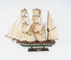 MODEL OF THE DUNBRODY SAILING SHIP