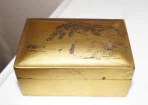 CHINESE LACQUERED BOX