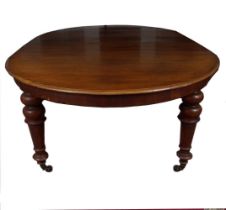 VICTORIAN MAHOGANY DINING TABLE