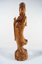 CHINESE CARVED WOOD SCULPTURE
