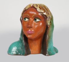 CRANOG POLYCHROME BUST