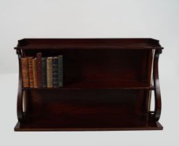 REGENCY WALL-MOUNTED BOOKSHELF