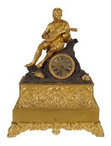 19TH-CENTURY FRENCH ORMOLU CLOCK