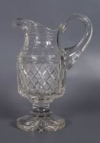 GEORGE III IRISH CRYSTAL JUG