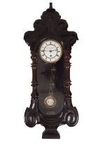 19TH-CENTURY VIENNA WALL CLOCK