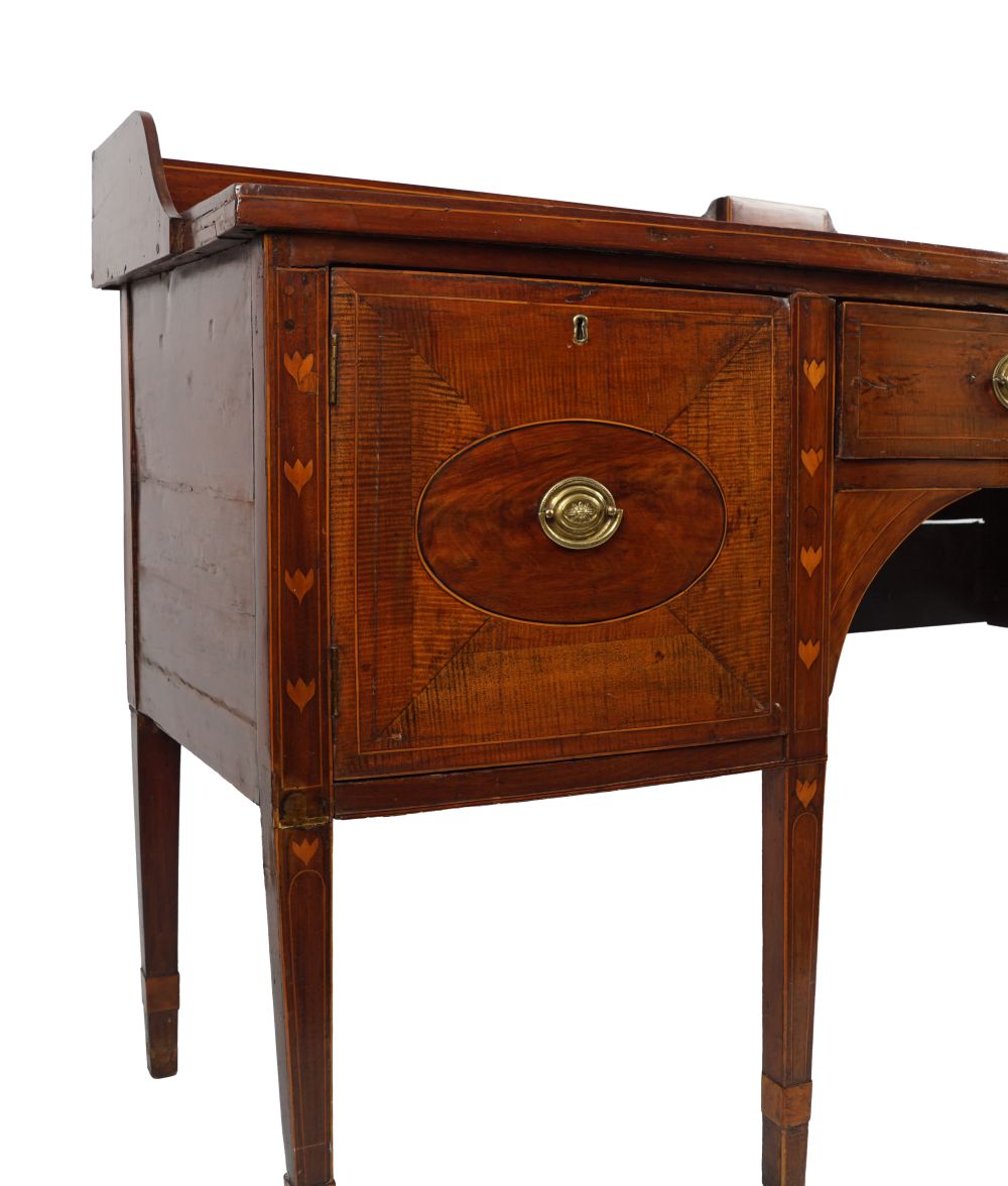 GEORGE III MAHOGANY AND INLAID SIDEBOARD - Image 2 of 3