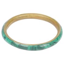 MALACHITE BANGLE