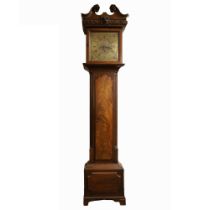 IRISH DUBLIN CHIPPENDALE LONGCASE CLOCK