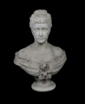 19TH-CENTURY CARRARA FRENCH MARBLE SCULPTURE