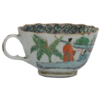 CHINESE QING FAMILLE VERTE TEACUP
