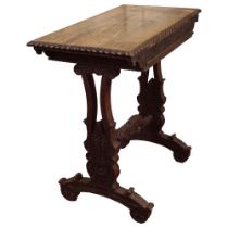 19TH-CENTURY ANGLO-INDIAN LIBRARY TABLE