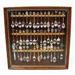 COLLECTION OF SPOONS FROM AROUND THE WORLD