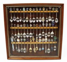 COLLECTION OF SPOONS FROM AROUND THE WORLD