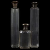 GROUP OF 3 VANITY DECANTERS