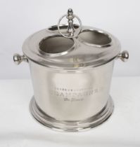 SILVER-PLATED CHAMPAGNE COOLER