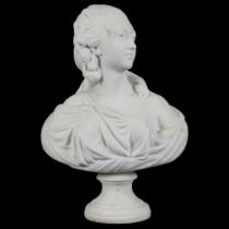 19TH-CENTURY FRENCH MARBLE SCULPTURE