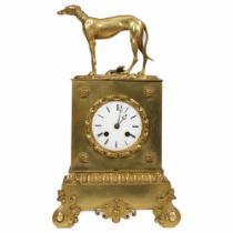 19TH-CENTURY FRENCH ORMOLU MANTEL CLOCK