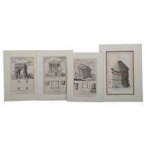 SET OF 4 18TH-CENTURY ENGRAVINGS