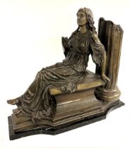 19TH-CENTURY FRENCH BRONZE SCULPTURE