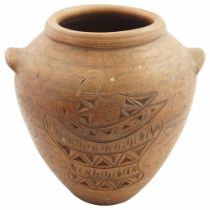 18/19TH-CENTURY EASTERN TERRACOTTA AMPHORA