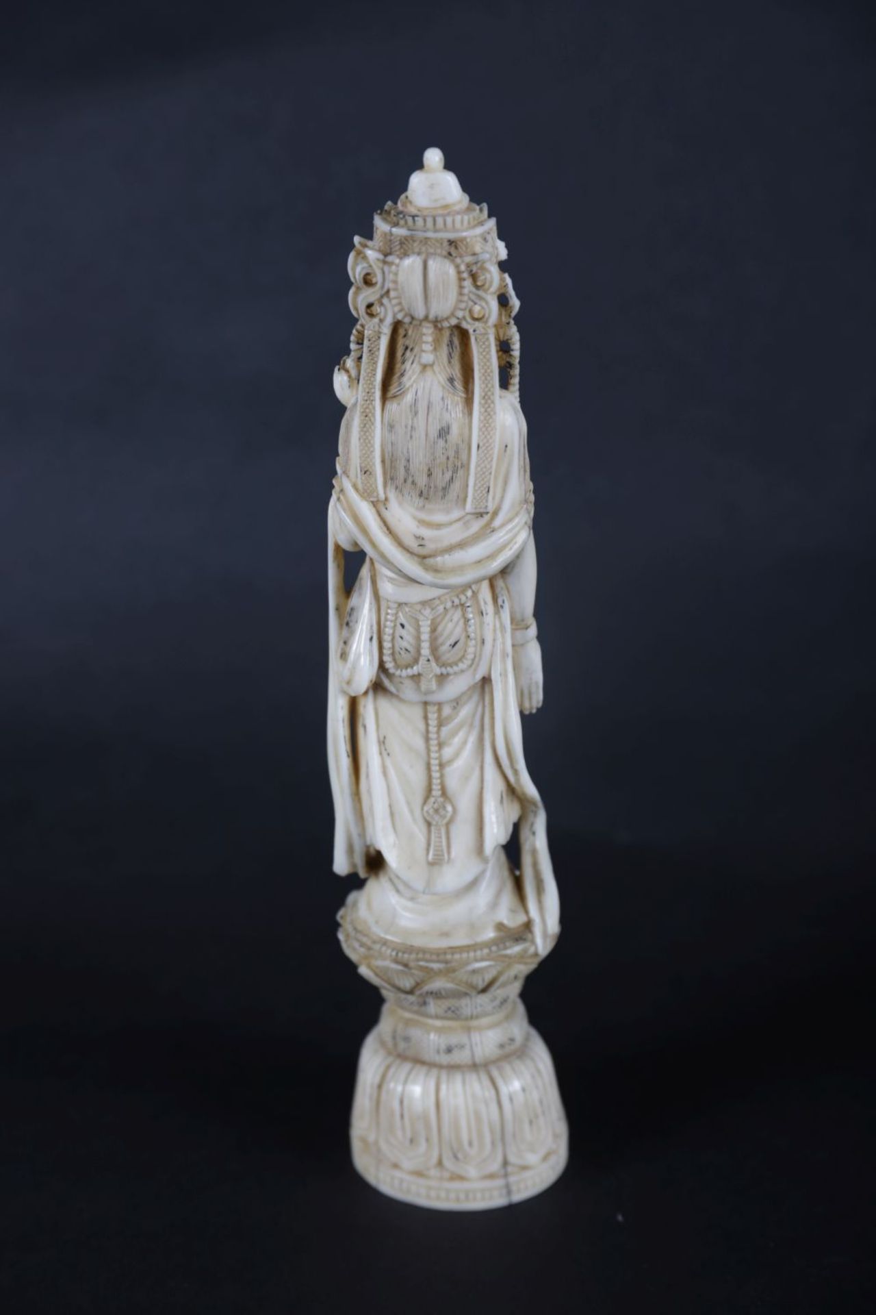 CHINESE QING IVORY GUANYIN - Image 3 of 4