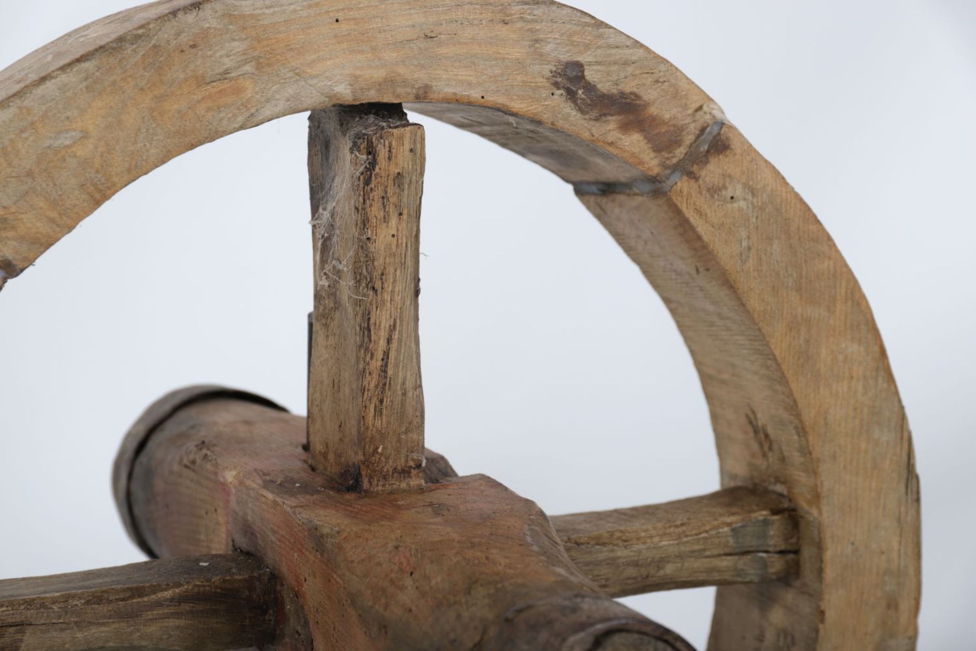 IRISH VERNACULAR BOG BARROW WHEEL - Bild 4 aus 4